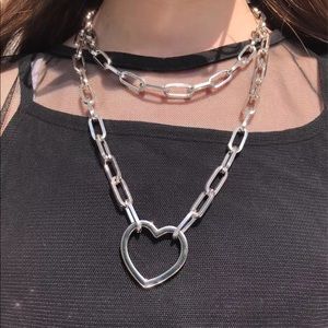 double heart chain